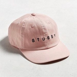 PINK STUSSY CAP